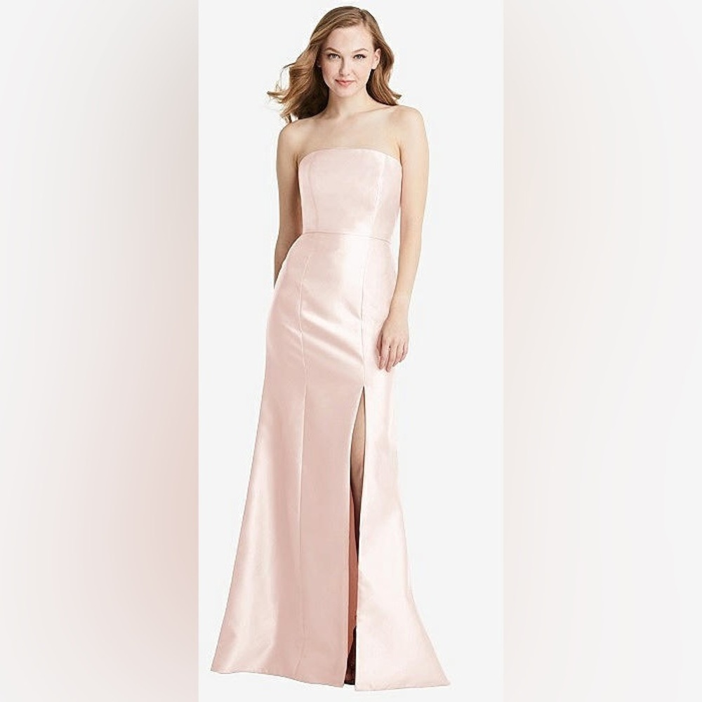 Bella Bridesmaid Dress
Designer: Dessy Group
Style: BB133
Color: Blush
Size: 6